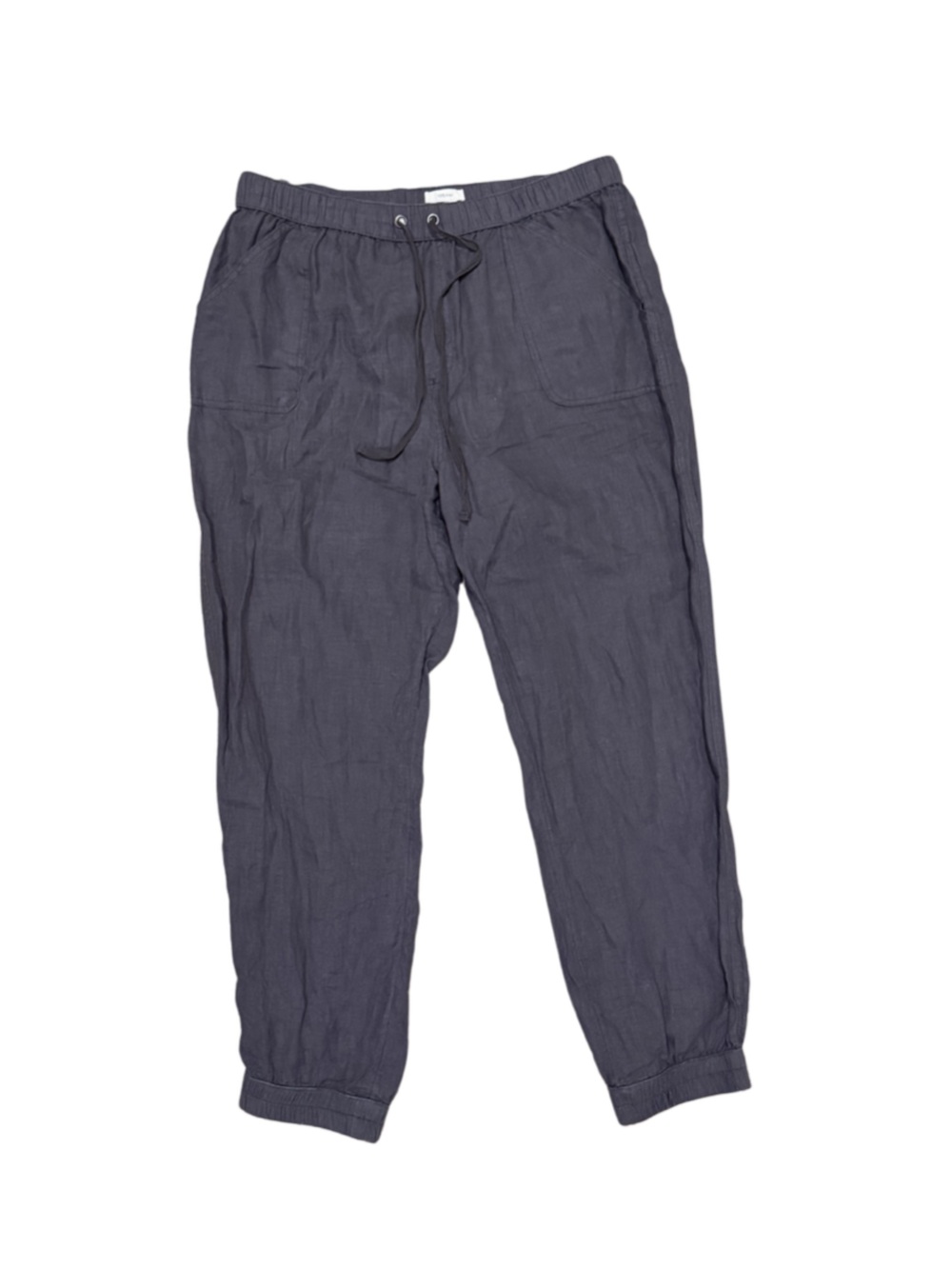 100% Linen C&C California Grey Women’s Drawstring Joggers
